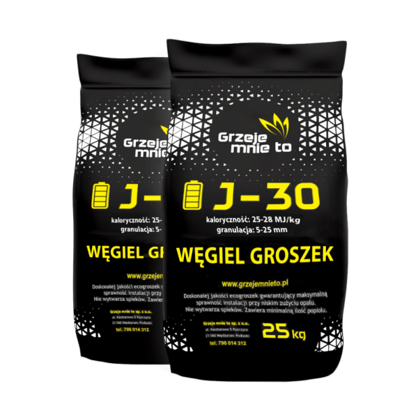 Węgiel groszek J-30 - 2 worki